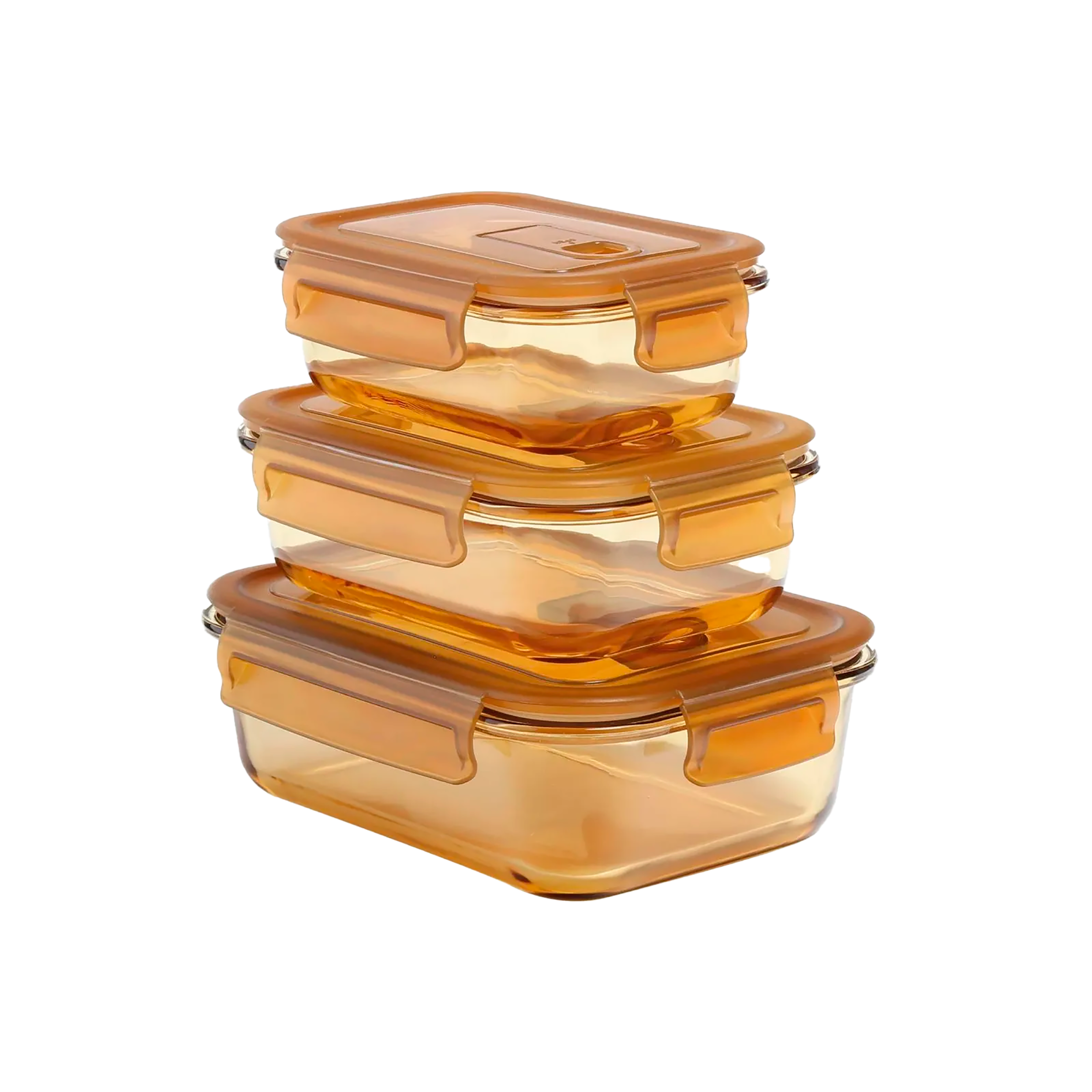 SET X3 RECIP RECTA+TAPA AMBAR HERE376310