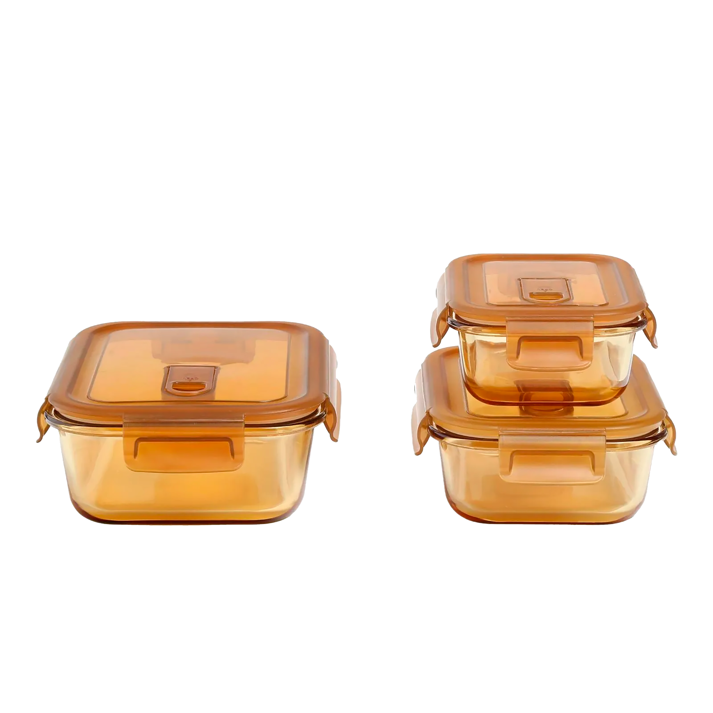 SET X3 RECIP RECTA+TAPA AMBAR HERE376310
