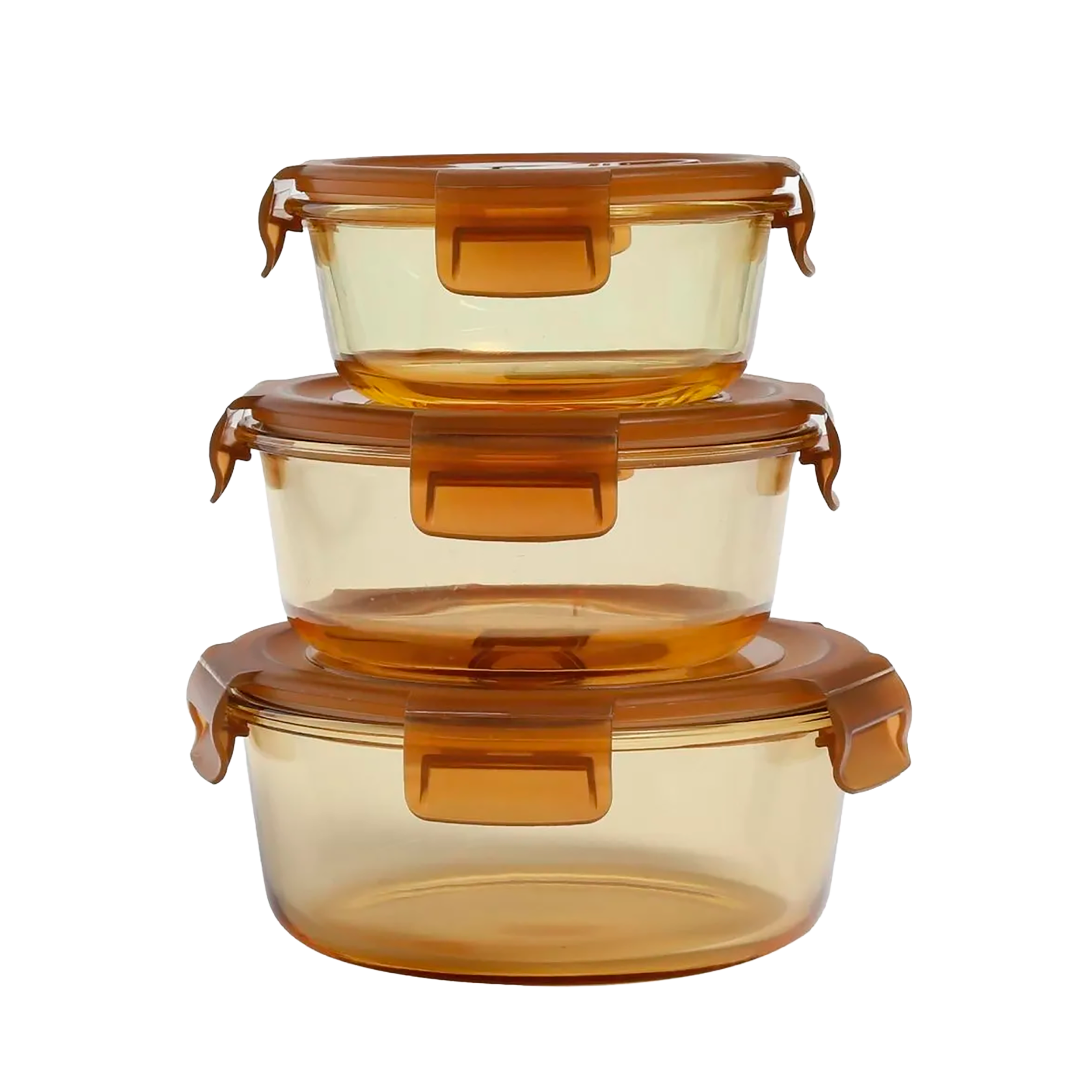 SET X3 REFR REDOND+TAPA AMBAR HERO396497