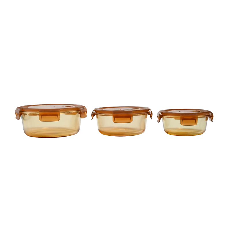 SET X3 REFR REDOND+TAPA AMBAR HERO396497