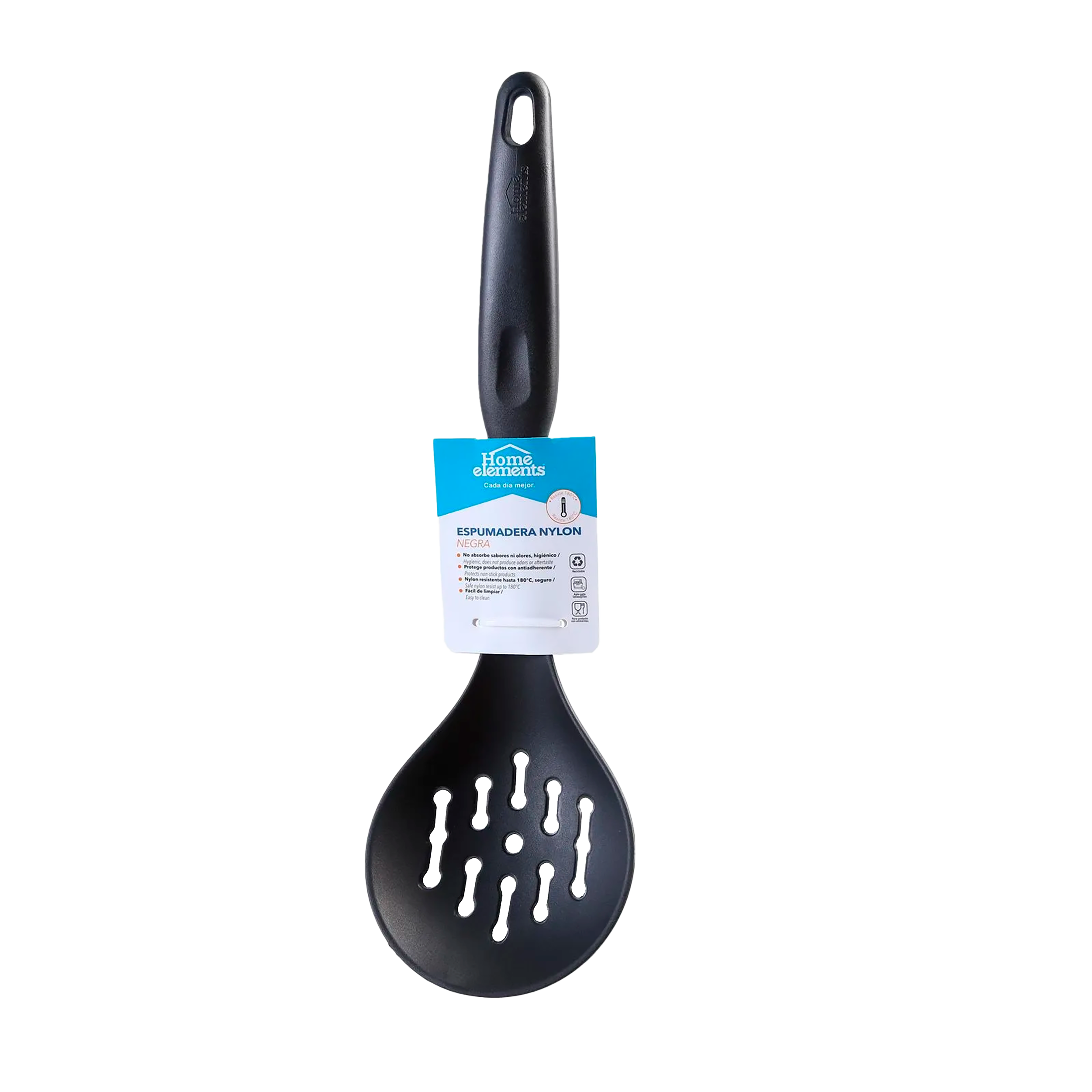 Espumadera Nylon - Color Negro 299902191 Home Elements