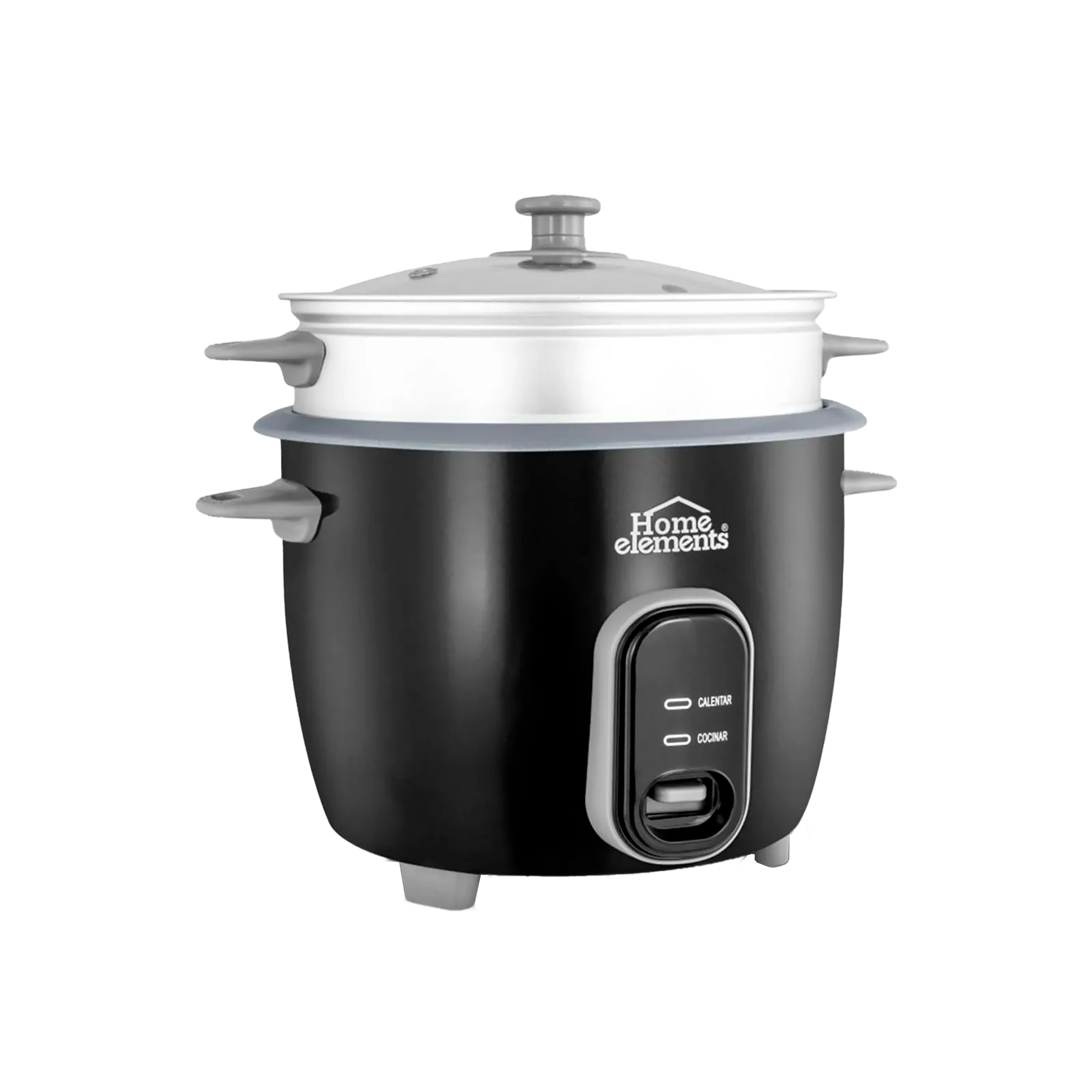 Olla Arrocera 1,8 Litros - Negro con Vaporera 299899484 Home Elements