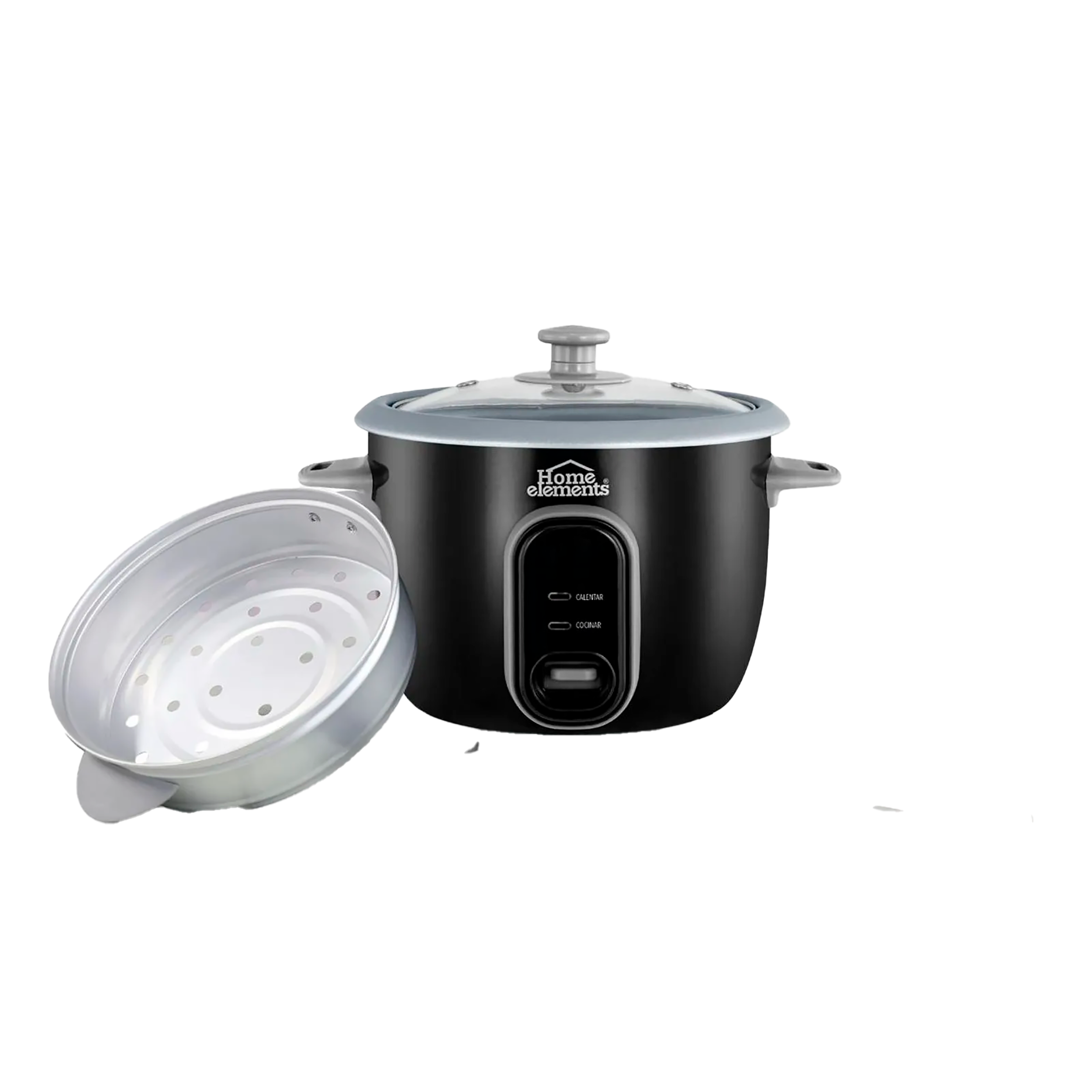 Olla Arrocera 1,8 Litros - Negro con Vaporera 299899484 Home Elements