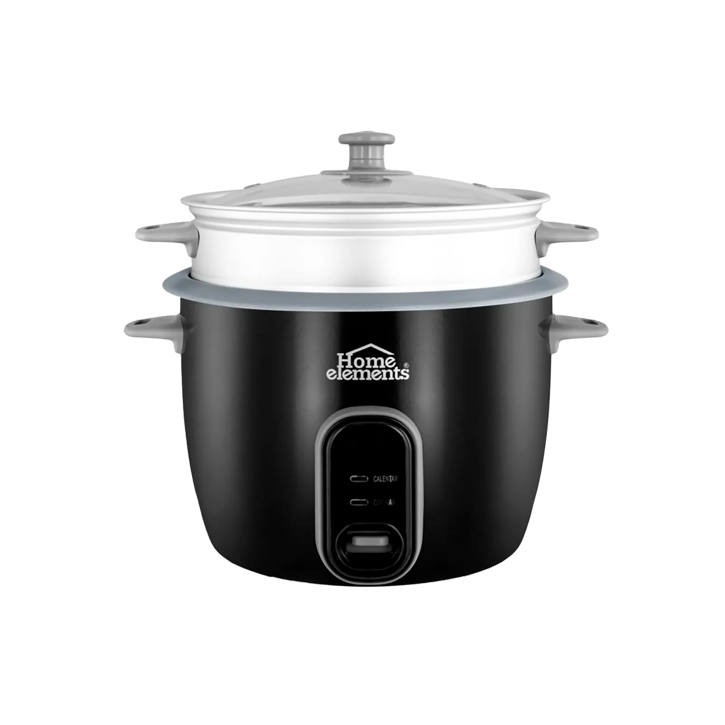 Olla Arrocera 1,8 Litros - Negro con Vaporera 299899484 Home Elements