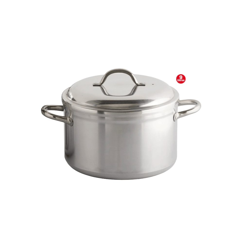 OLLA ALUMINIO INSTITUCIONAL 9L UNIVERSAL