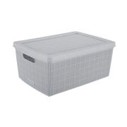 CANASTA FIQUE C/T 13.5L GRIS HIELO RIMAX