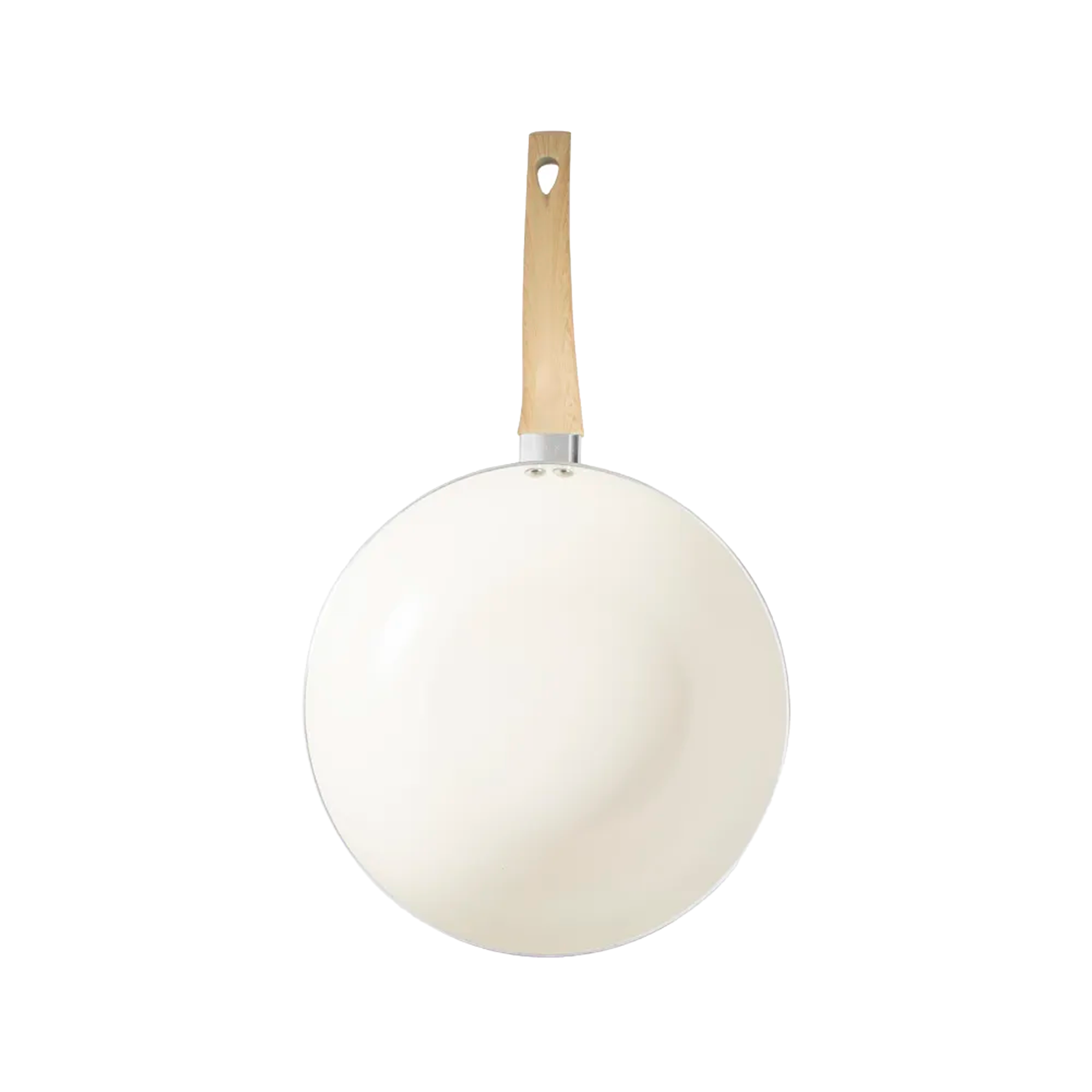 WOK ILKO BLANCO 28CM ANTIADHERENTE CERAMICA 2,5MM