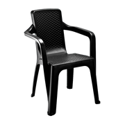 SILLA ETERNA C/BRAZOS NEGRA RIMAX