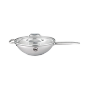 WOK ILKO ACEROINOX CHEF 30CM C/T