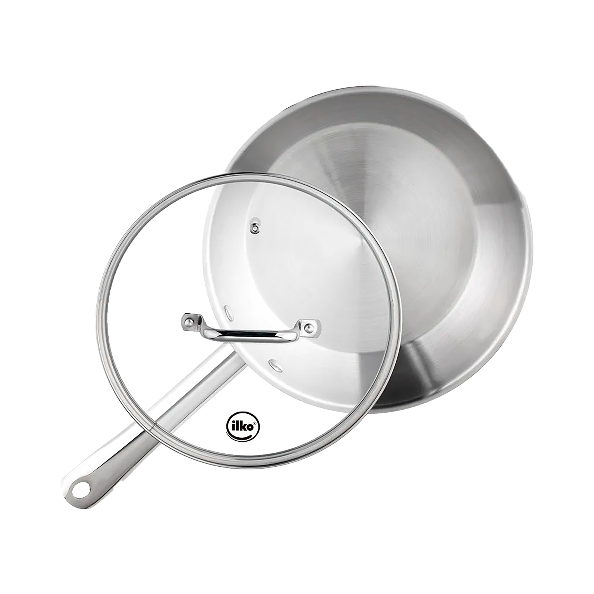 SARTEN ILKO ACEROINOX CHEF 28CM C/T