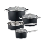 BATERIA ILKO ACERO INOXBLACK 7 PIEZAS
