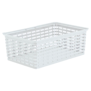 Canasta Deco L Blanco Nieve RIMAX