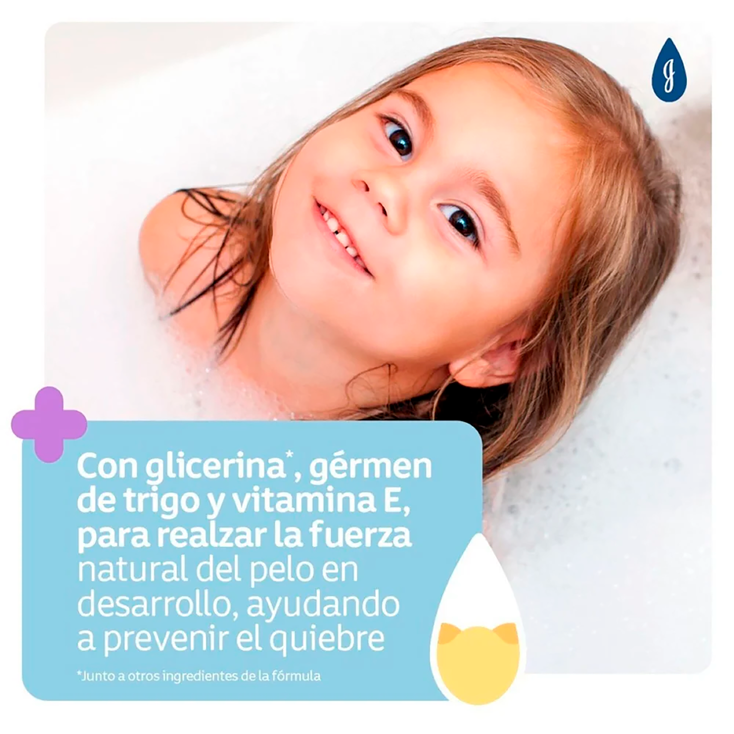 AOCNDICIONADOR JOHNSON'S®  FUERZA Y VITAMINA X200ML
