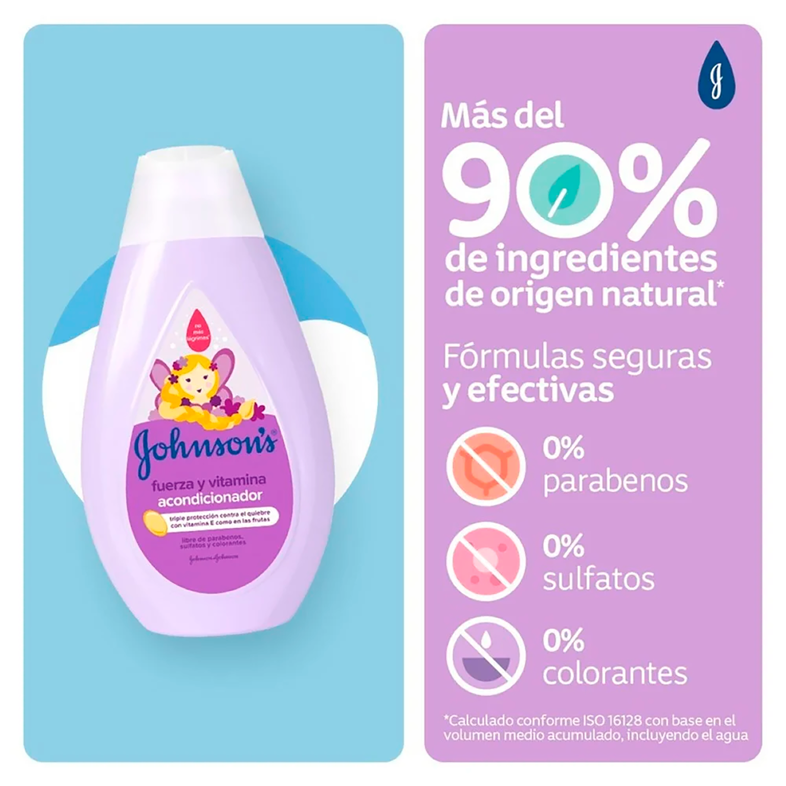 AOCNDICIONADOR JOHNSON'S®  FUERZA Y VITAMINA X200ML