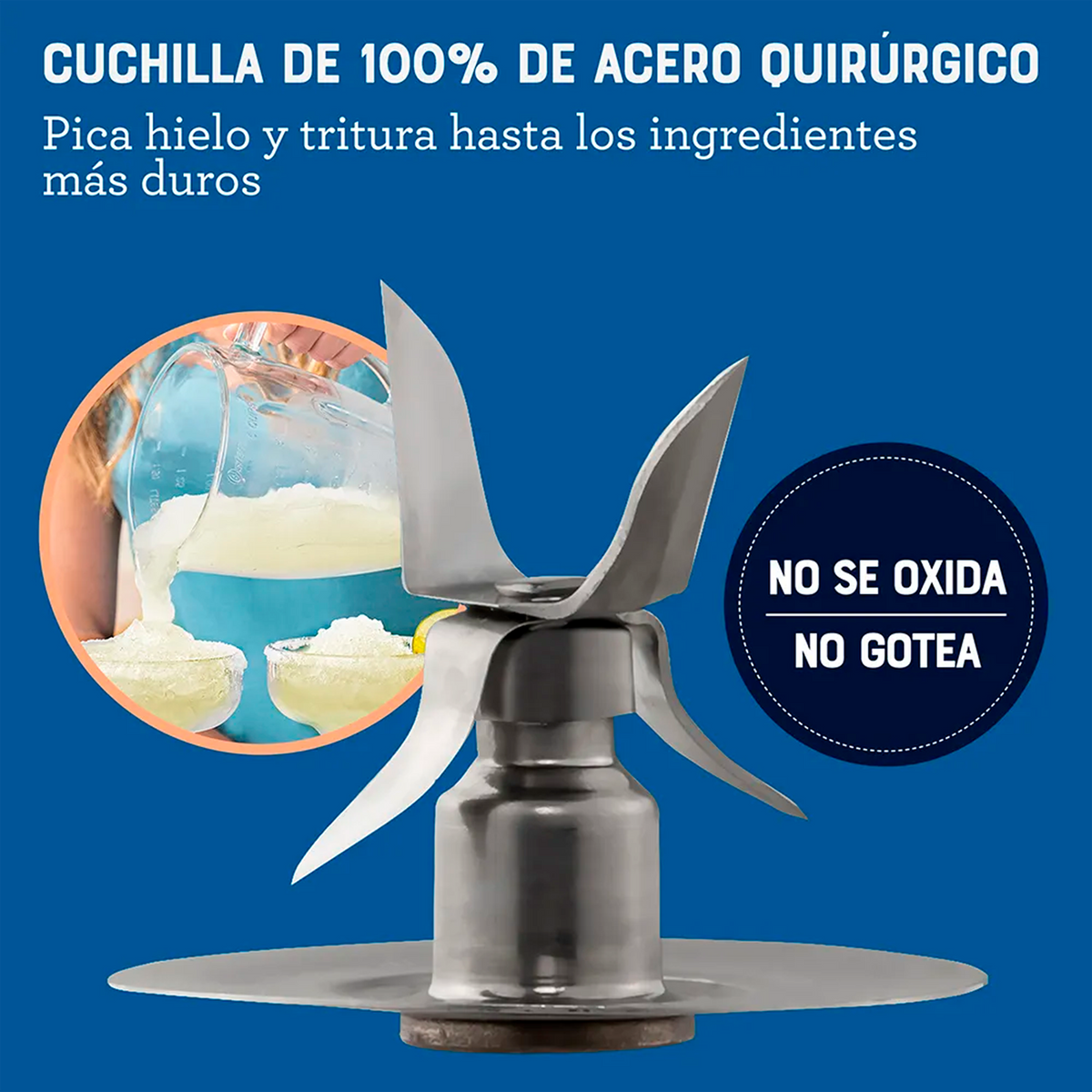 LICUADORA 1.5L VALUE 6VEL V/V GRIS OSTER