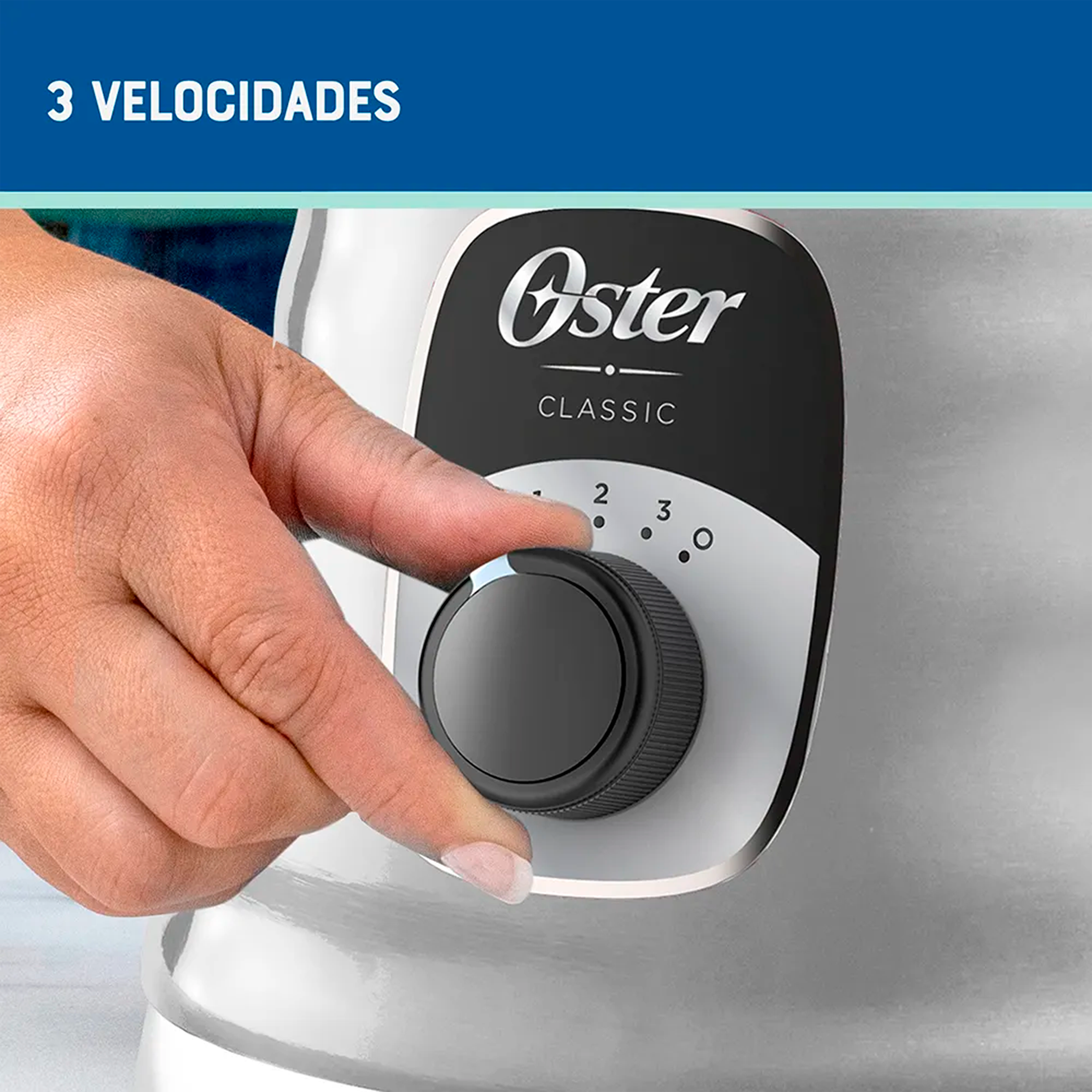 LICUADORA OSTER CROMADA 700 WTS