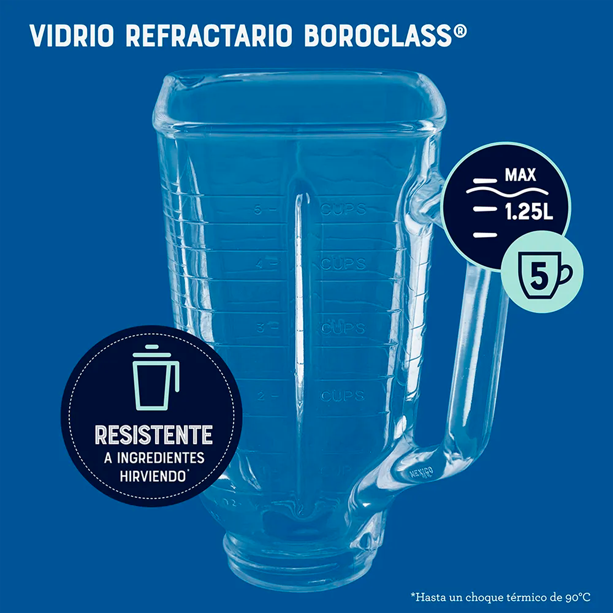 LICUADORA OSTER CROMADA 700 WTS