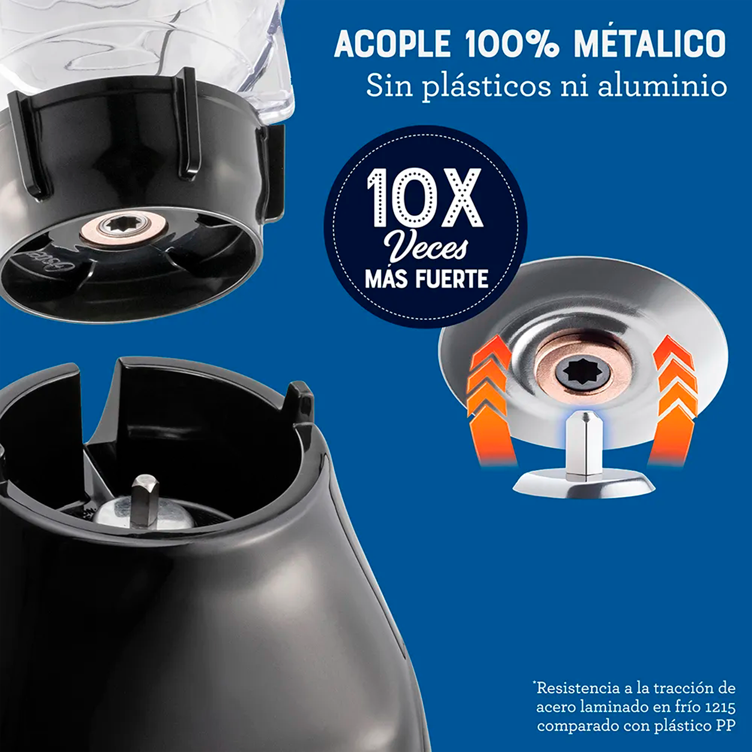 LICUADORA KALIMAN OSTER V/PLASTICO NEGR