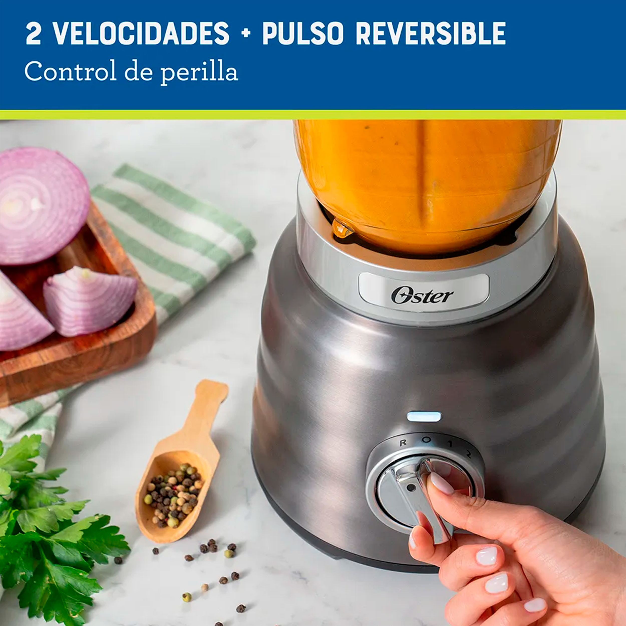 LICUADORA OSTERIZER REVER 1.7L V/V GRIS