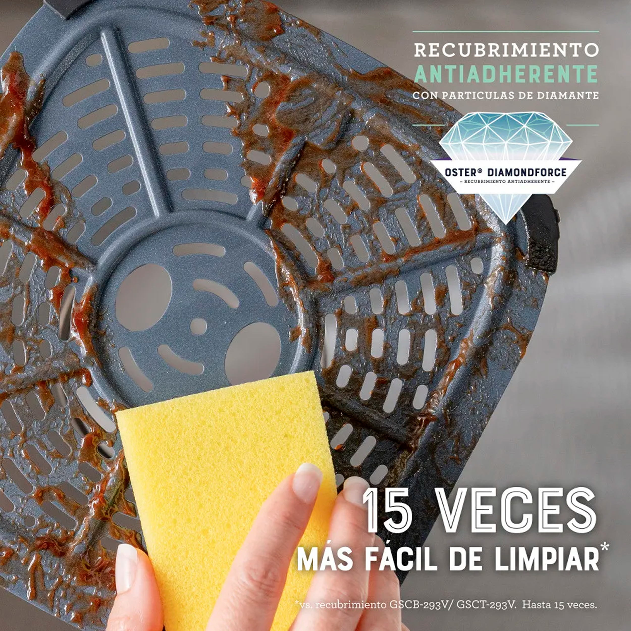 FREIDORA DIGITAL 4L DIAMOND FORCE OSTER