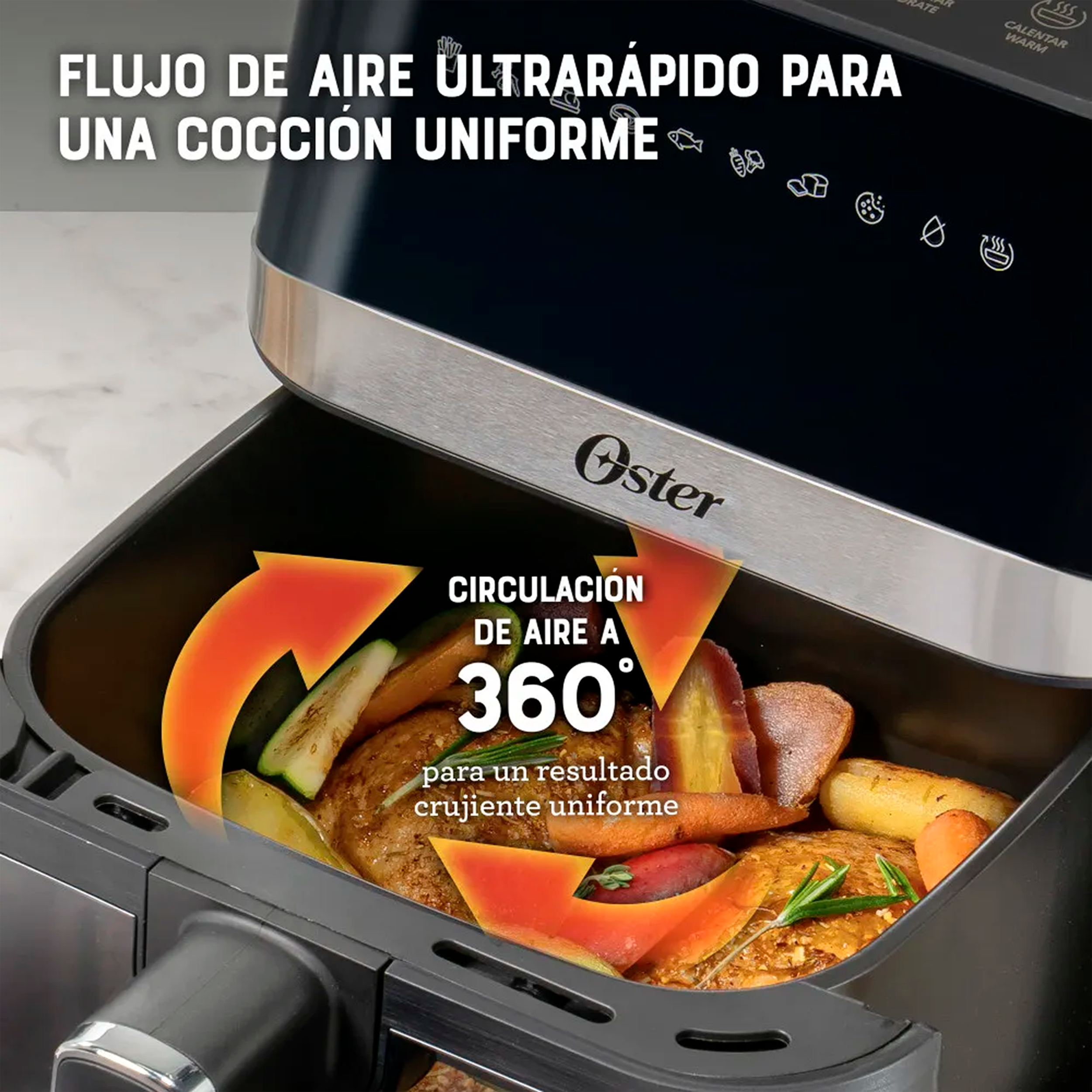 FREIDORA DIGITAL 4L DIAMOND FORCE OSTER