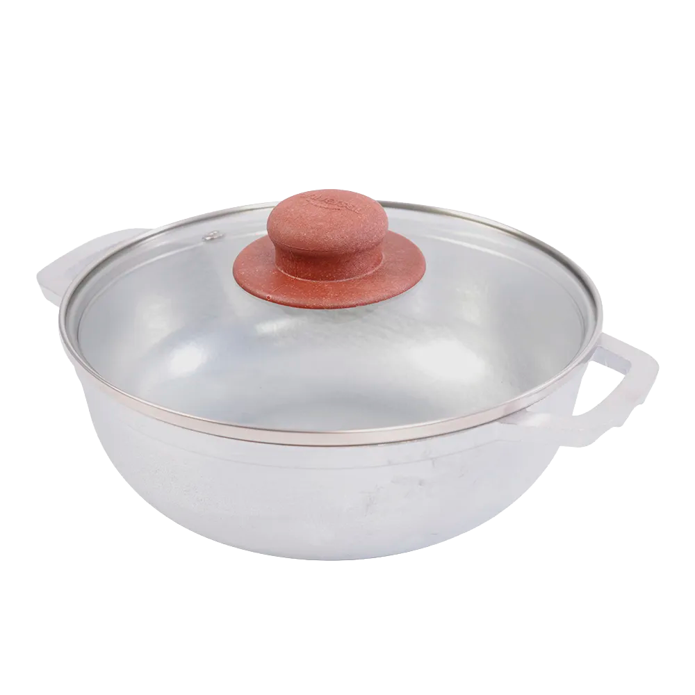 CALDERO FUNDIDO+TV 18CM UNIVERSAL