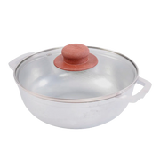CALDERO FUNDIDO+TV 18CM UNIVERSAL