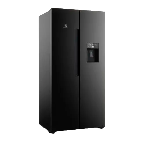 Nevecón Electrolux No frost 423L Inverter AutoSense Dispensador Agua Negro