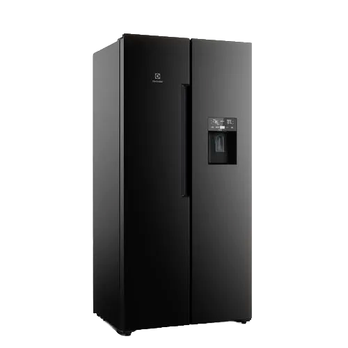 Nevecón Electrolux No frost 423L Inverter AutoSense Dispensador Agua Negro