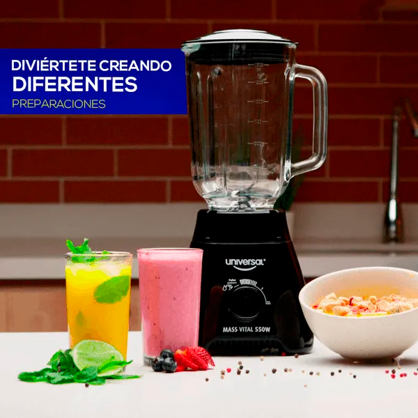 LICUADORA MASS VITAL 550W UNIVERSAL
