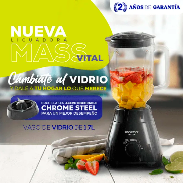 LICUADORA MASS VITAL 550W UNIVERSAL