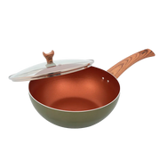 WOK CUARZO+TV 24CM UNIVERSAL