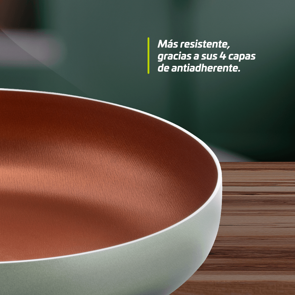 WOK CUARZO+TV 24CM UNIVERSAL