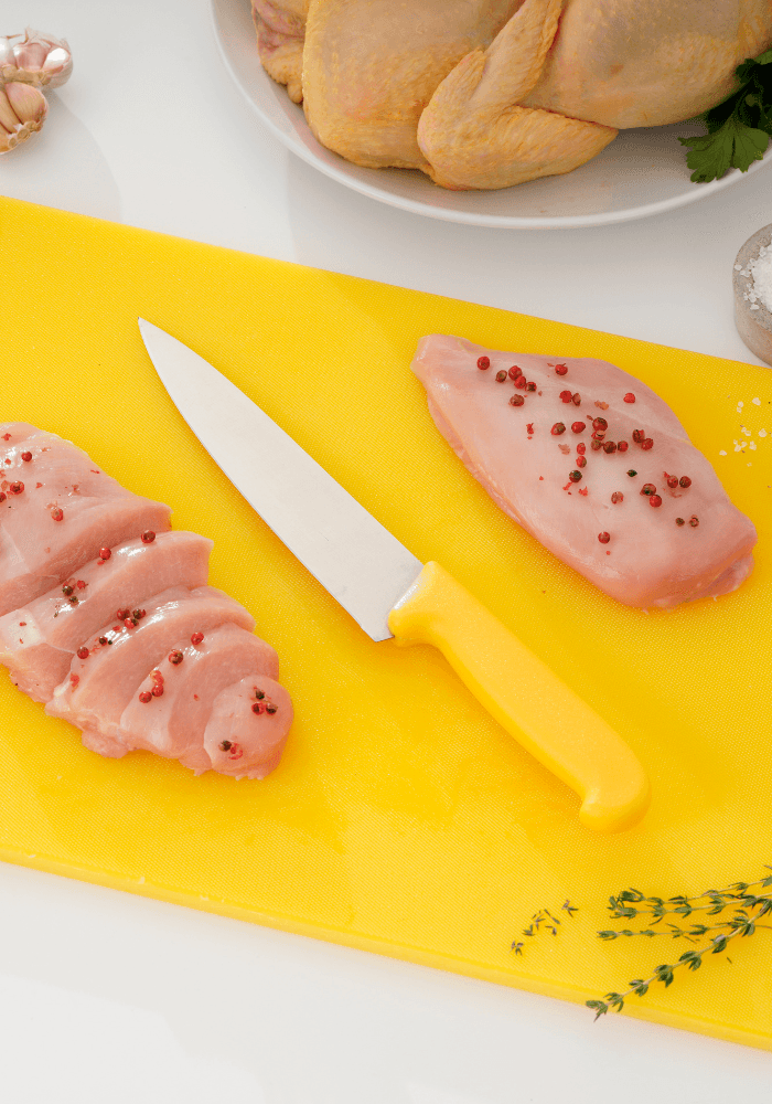 CUCHILLO 8" MULTIUSOS AMARILLO INCAMNETA