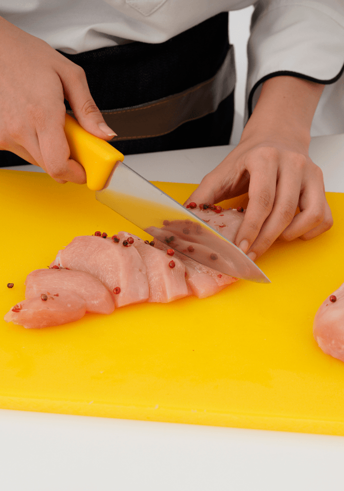 CUCHILLO 8" MULTIUSOS AMARILLO INCAMNETA