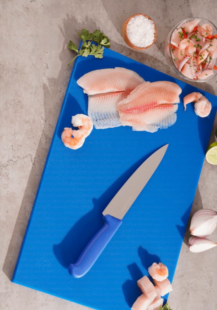 CUCHILLO 8" MULTIUSOS AZUL INCAMENTAL