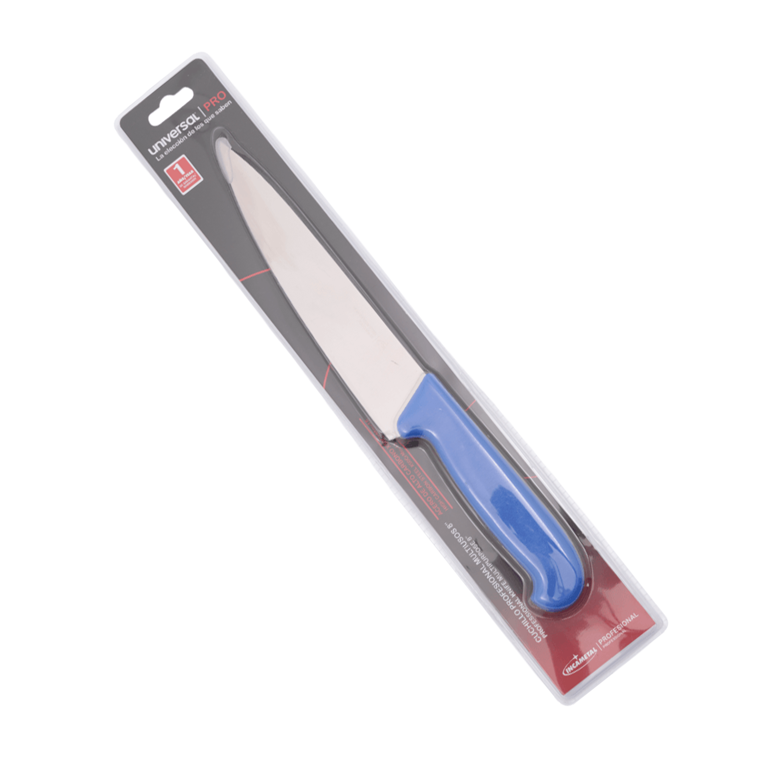 CUCHILLO 8" MULTIUSOS AZUL INCAMENTAL