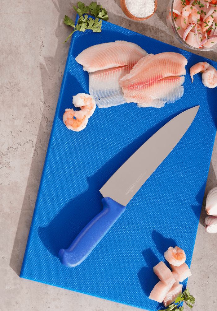 CUCHILLO 10" CHEF AZUL INCAMENTAL