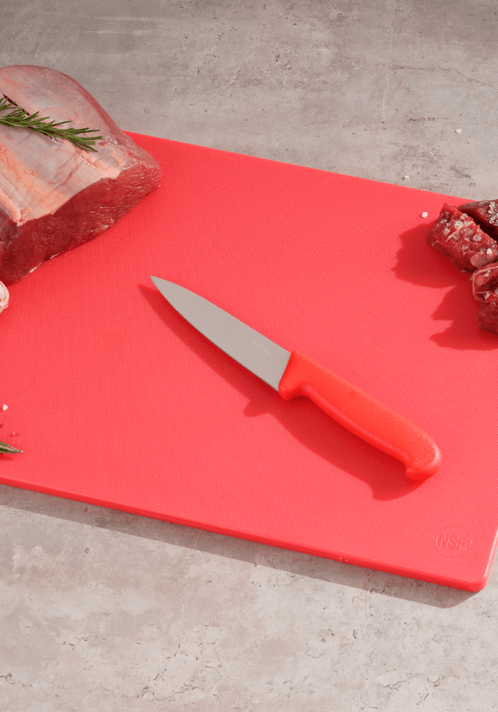 CUCHILLO 6" MULTIUSOS ROJO INCAMENTAL