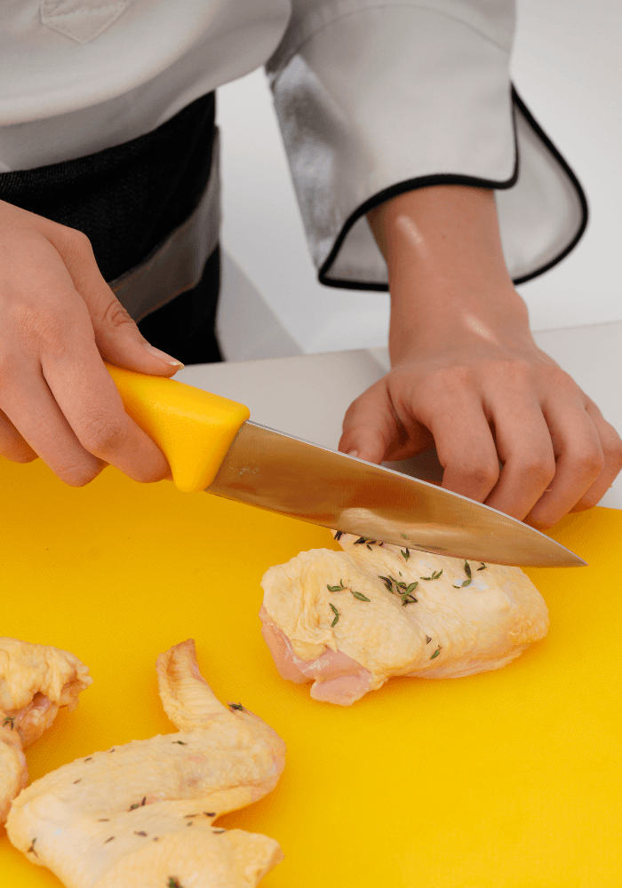 CUCHILLO 6" MULTIUSOS AMARILLO INCAMNETA