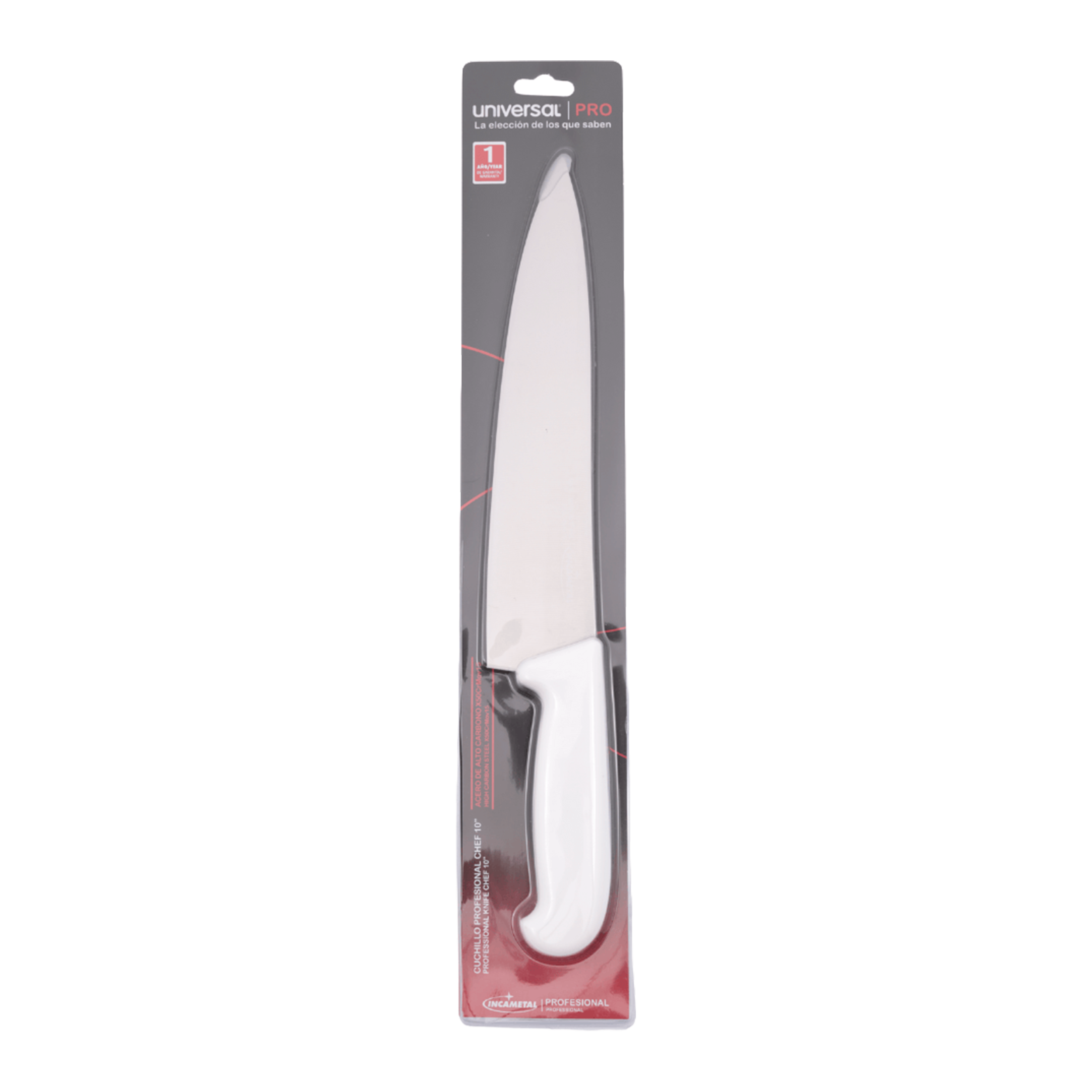 CUCHILLO 10" CHEF BLANCO INCAMENTAL