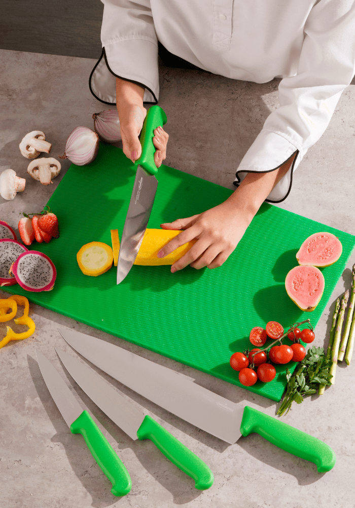 CUCHILLO 10" CHEF VERDE INCAMENTAL
