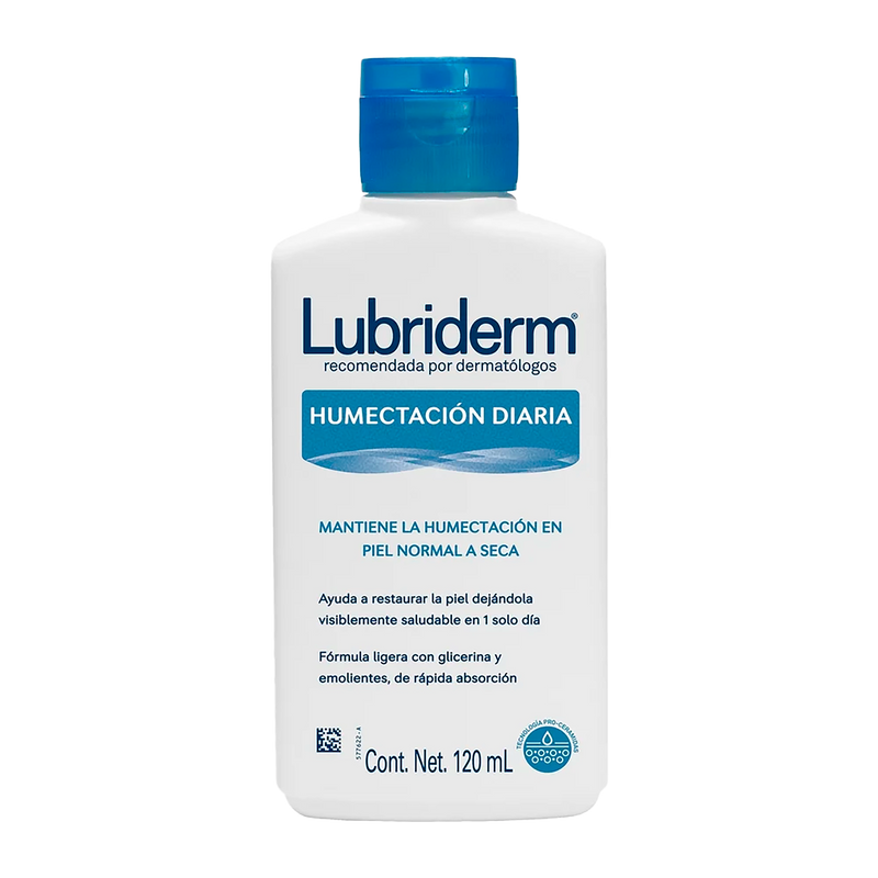CREMA CORPORAL LUBRIDERM ® HUMENTACIÒN DIARIA 120ml
