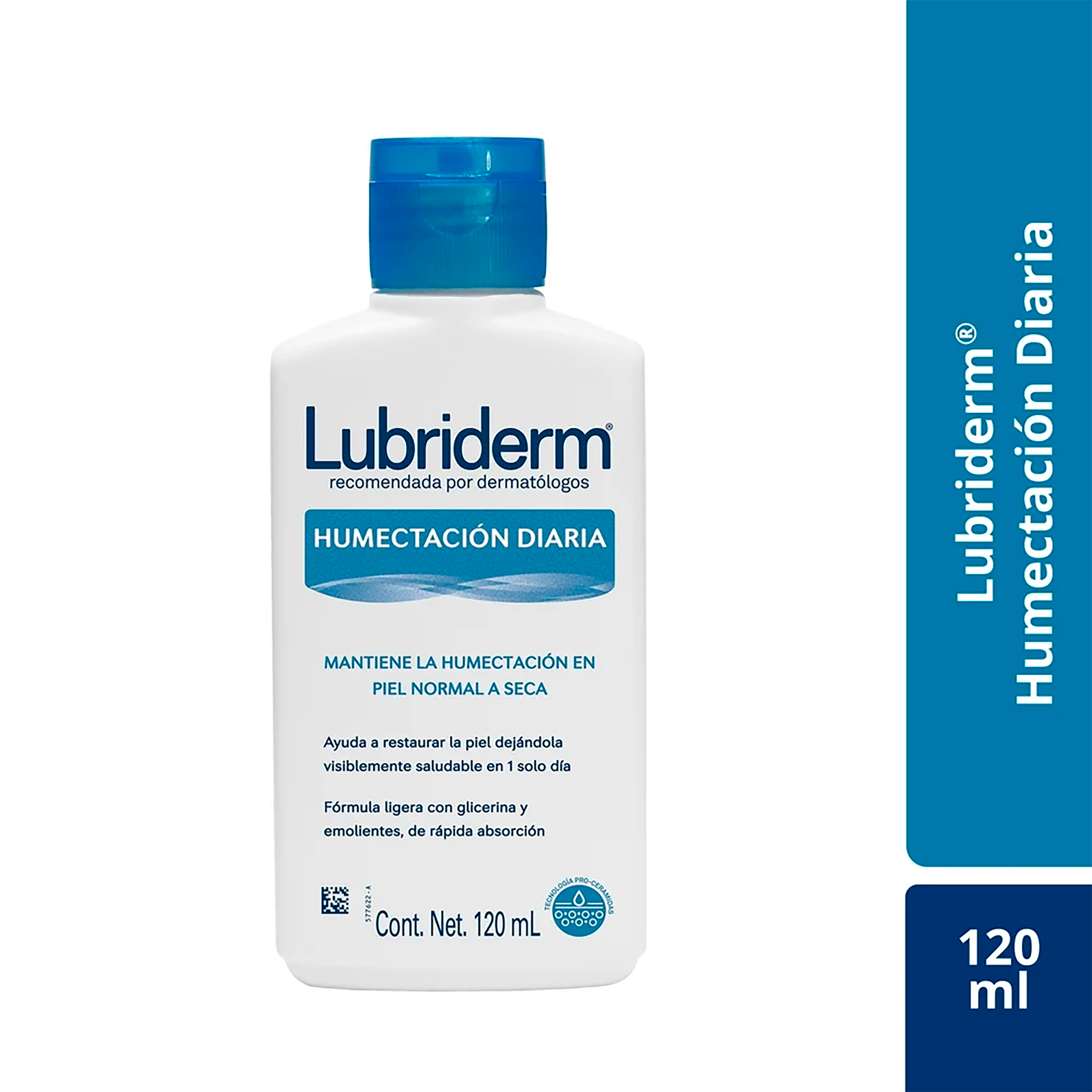 CREMA CORPORAL LUBRIDERM ® HUMENTACIÒN DIARIA 120ml