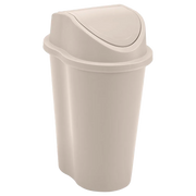 PAPELERA STYLE TV 5L TAUPE RIMAX