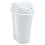 PAPELERA STYLE TV 5L BLANCO RIMAX
