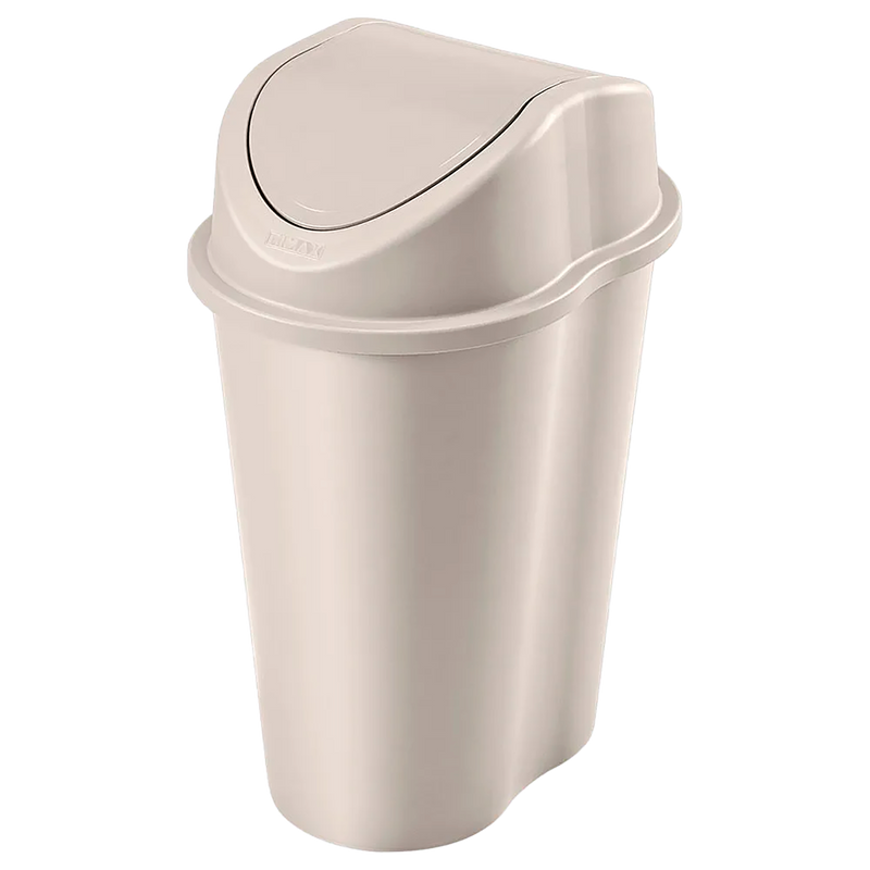 PAPELERA STYLE TV 25L TAUPE RIMAX