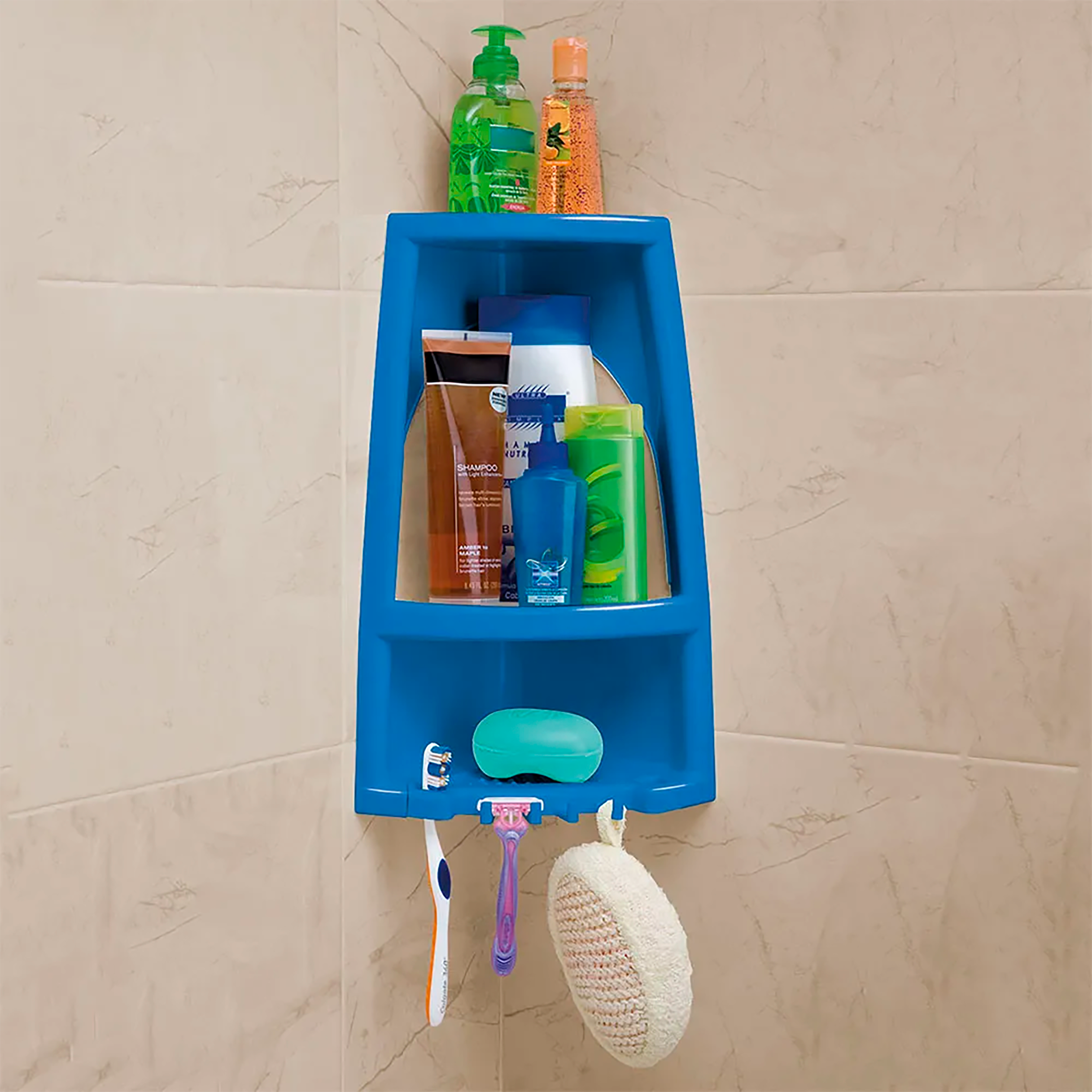 Esquinero para Baño Azul Verano RIMAX