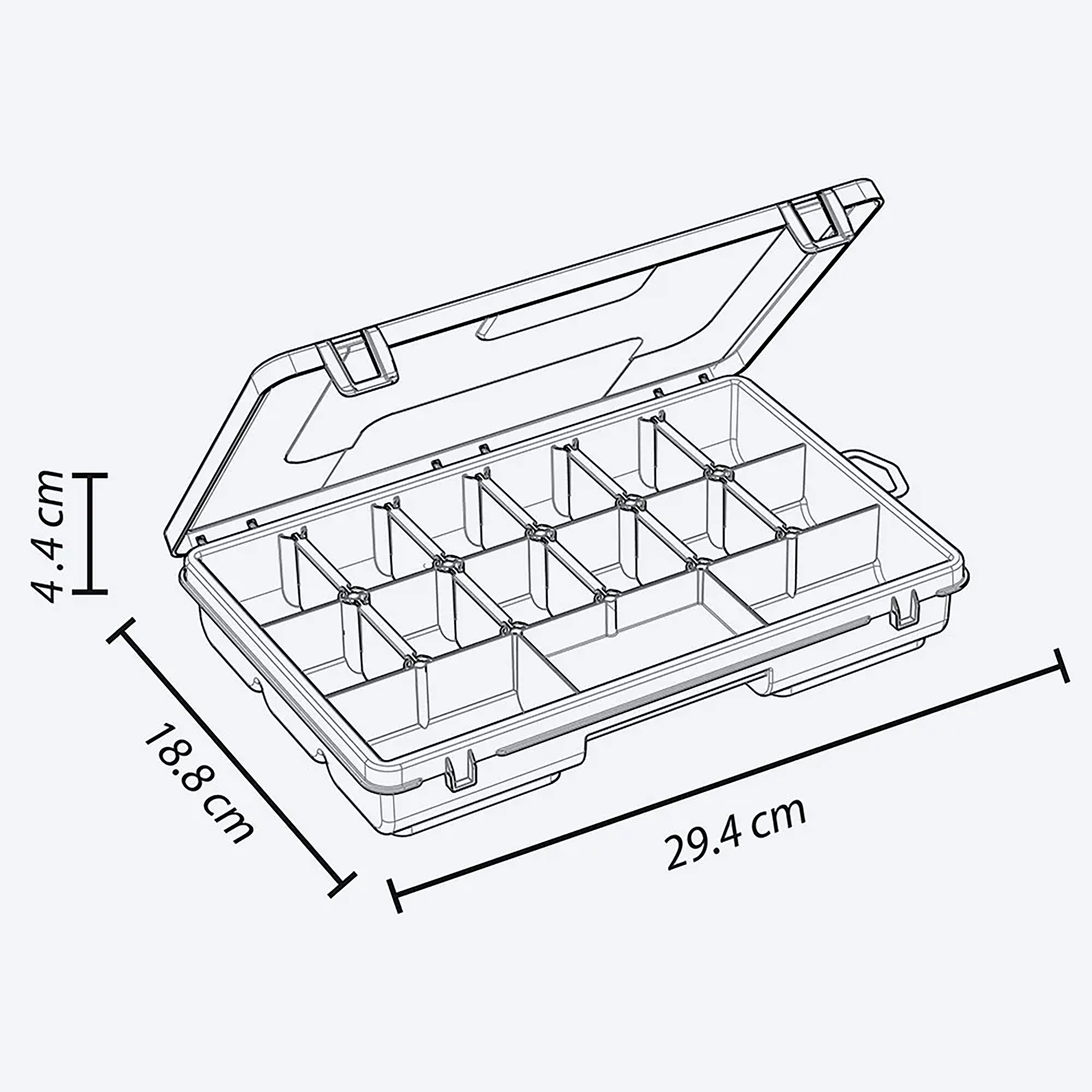 CAJA ORGANIZADORA 270 NATURAL RIMAX