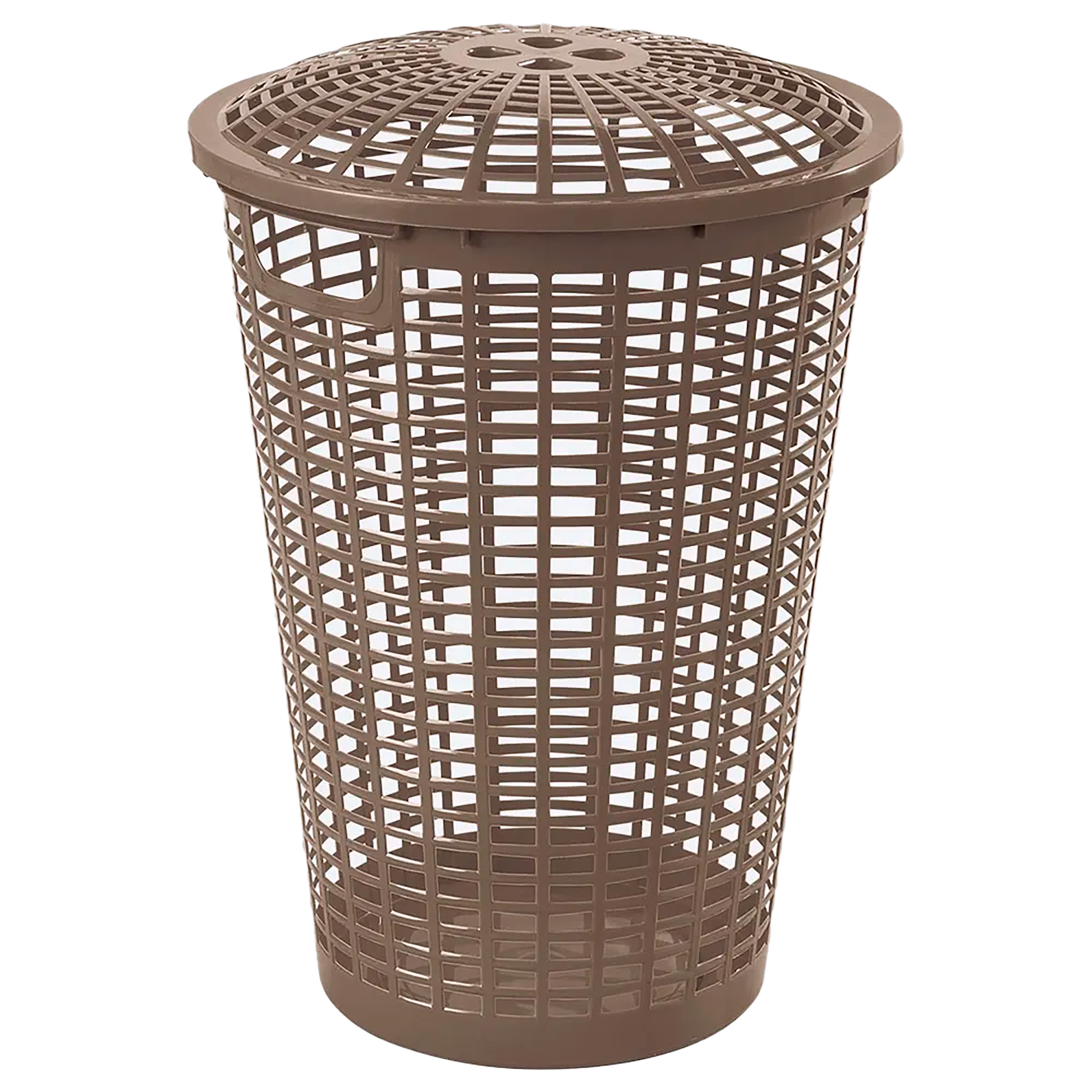 Cesta para Ropa Redonda Mocca RIMAX con Manijas